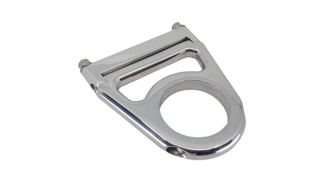 thumbnail image 2 of Classic Performance Products (CPP) Universal Steering Column Floor Mount – Chrome Swivel, 2" To 2-1/4" (BPS-3012, CPFM) 2 of 4