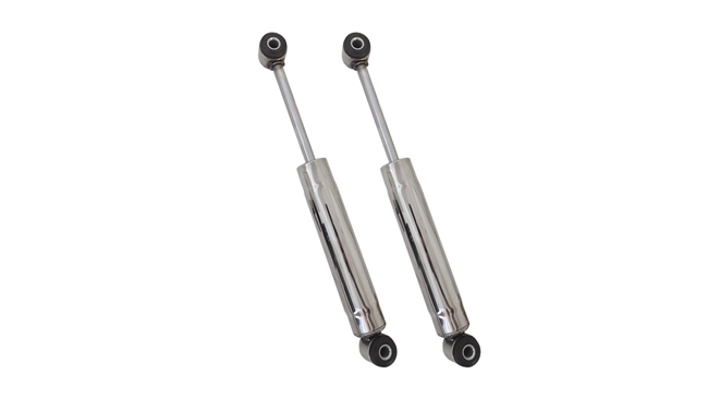 FORZA. ステンショート Polished Stainless Steel Hot Rod Shocks No Cover